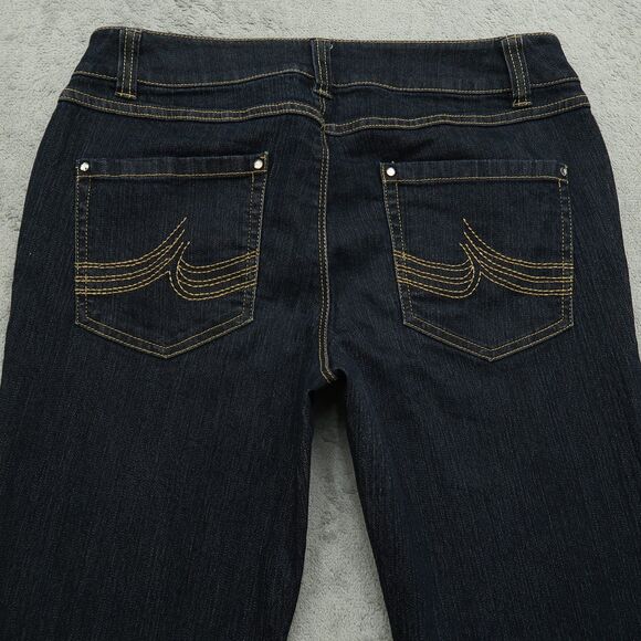 INC International Concepts Jeans Women's Size 6P Low-Rise Flare Leg 29" Inseam - Picture 14 of 16